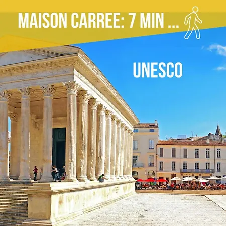 아파트 Les Esclafidous, Centre Ville- Proche Arenes & Maison Carree *