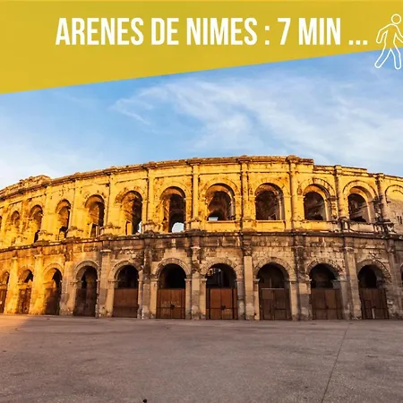 아파트 Les Esclafidous, Centre Ville- Proche Arenes & Maison Carree *